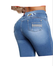 Load image into Gallery viewer, Colombian Jeans Bon Bon up skinny 9141 butt lifter high waist tummy control push up effect (Copy)
