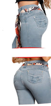 Load image into Gallery viewer, Colombian Jeans Bon Bon up skinny 9143 butt lifter high waist tummy control push up effect

