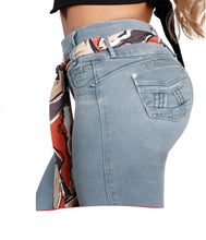 Load image into Gallery viewer, Colombian Jeans Bon Bon up skinny 9143 butt lifter high waist tummy control push up effect
