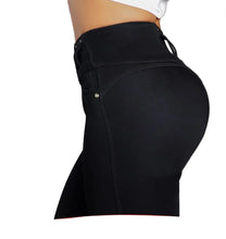 Load image into Gallery viewer, Colombian Jeans Bon Bon up skinny 9151 butt lifter high waist tummy control push up effect black
