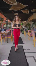 Load and play video in Gallery viewer, Colombian Jeans Bon Bon up skinny 8736 butt lifter high waist tummy control push up effect
