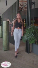 Load and play video in Gallery viewer, Colombian Jeans BonBonup 8617 butt lifter high waist tummy control push up effect skinny
