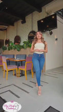 Load and play video in Gallery viewer, Colombian Jeans Bon Bon up 8735 butt lifter high waist tummy control push up effect skinny
