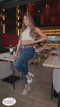 Load and play video in Gallery viewer, Colombian Jeans BonBonup 8615 butt lifter high waist tummy control push up effect skinny
