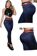 Load image into Gallery viewer, Colombian Jeans Bon Bon up different models 8453 butt lifter high waist tummy control push up effect skinny
