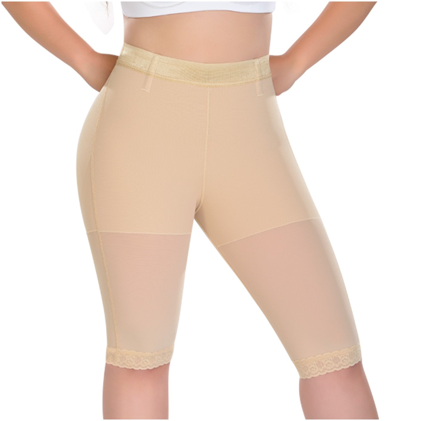0327 High Waist Compression Shorts for Women / Powernet – New Body