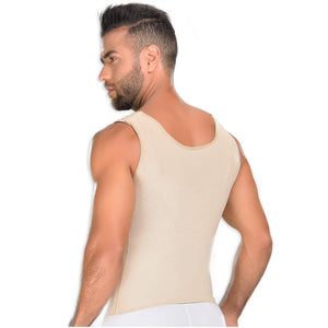 060 Compression Vest Shirt Body Shaper for Men / Powernet by Fajas