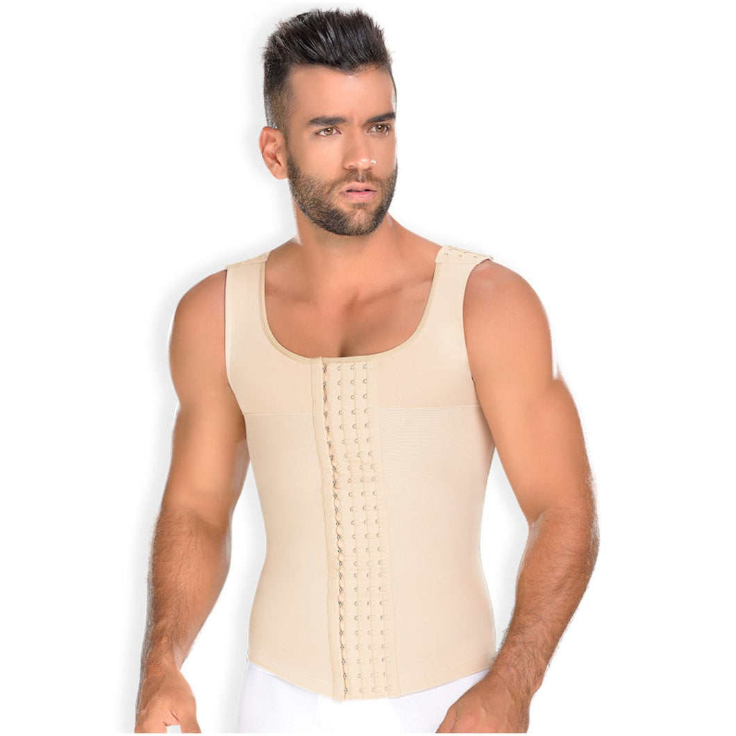 060 Compression Vest Shirt Body Shaper for Men / Powernet by Fajas MyD –  New Body Couture