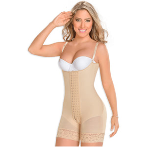 083 Mid Thigh Bodysuit Body Shaper for Women / Powernet